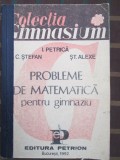 Probleme de matematica pentru gimnaziu : I. Petrica, C. Stefan