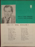 Ce-i cu tine suflete Vasile Veselovski Mihai Maximilian Gică Petrescu partitură