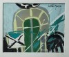 LETITIA OPRISAN - FEREASTRA, Guasa pe Hartie, 13x16 cm, Semnat, Album Arta