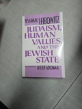 Judaism, Human Values and the Jewish State - Yeshayahu Leibowitz