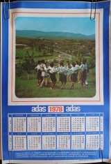 NI367 Calendar de perete ADAS 1981