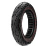 Cauciuc plin, pentru trotineta electrică 10 x 2,125-6.1/B34, negru cu puncte roșii | Motorevolution