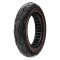 Cauciuc plin, pentru trotineta electrică 10 x 2,125-6.1/B34, negru cu puncte roșii | Motorevolution