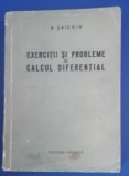 Myh 35s - A Saichin - Exercitii si probleme de calcul diferential - ed 1958