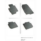Covoare cauciuc MITSUBISHI COLT VI 5 usi 2008-&gt; ( 0484 P40 ) Automotive TrustedCars, Oem