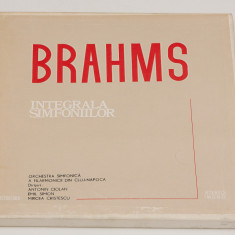 Brahms - Integrala Simfoniilor - set de 4 discuri vinil ( vinyl , LP ) nou