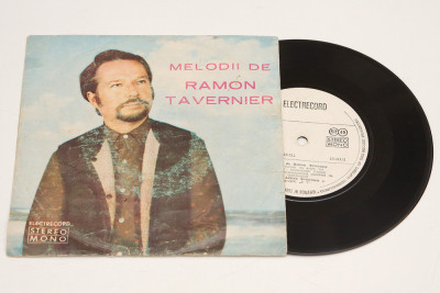 Melodii De Ramon Tavernier - disc vinyl vinil mic 7&amp;quot; foto