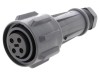 Conector Circular Mufă Mamă 4 PIN Filet Interior Rotire