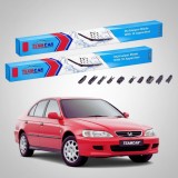 Cumpara ieftin Ștergătoare Honda Accord Gen VI (CH) Hatchback 1999-2003 | Set Față Flat Premium &ndash; TeamCar&reg;