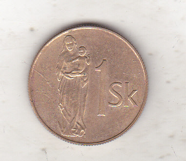 bnk mnd Slovacia 1 coroana 1993