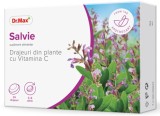 Dr. Max Drajeuri din plante cu salvie si vitamina C, 24 drajeuri, Dr.Max