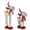 Figurina Craciun, Ren, picioare telescopice, iluminare LED, inaltime reglabila 64-85cm Household NewTrend