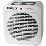 Aeroterma electrica Albatros AC-22A4, 2 trepte, 2 kW, 200 x 123 x 225 mm, termostat reglabil