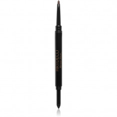 ARTDECO Eye Brow Duo Powder & Liner creion pentru sprâncene pulbere 2 in 1 culoare 12 Ebony 0,8 g