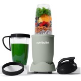 Blender Nutribullet Pro Mineral NB907MAJD, 900 W, 1 viteza, 5 accesorii, cupe de 710 ml si 946 ml, capac To-Go, verde
