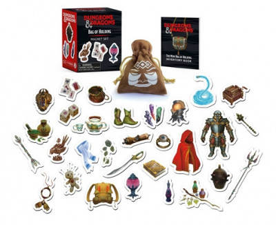 Dungeons &amp;amp; Dragons: Bag of Holding Magnet Set foto