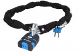 Lanț anti-furt cu lacăt Chain12 OXFORD colour black 1500mm mandrel 11mm chain link 12mm