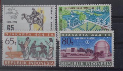TS24/01 Timbre Indonesia Nestampilate foto