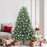 vidaXL Brad de Crăciun artificial cu ramuri articulare Verde 180 cm 3395492