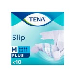 Scutece pentru incontinenta adulti, Tena Slip Plus, marime M, 10 bucati