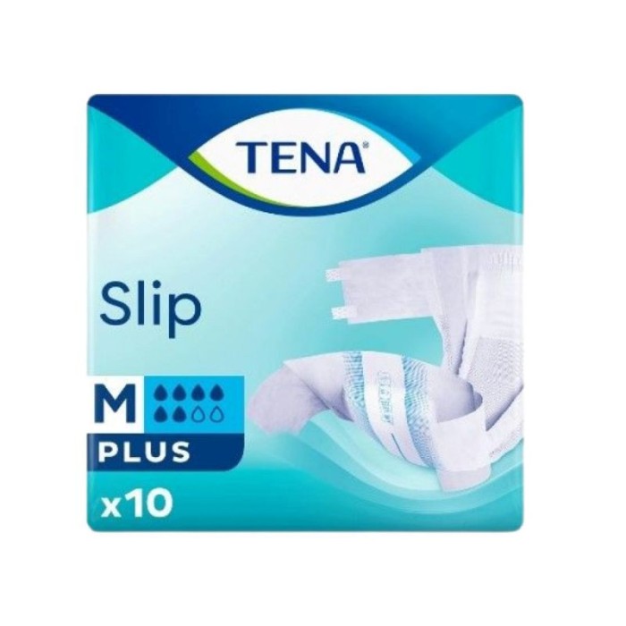 Scutece pentru incontinenta adulti, Tena Slip Plus, marime M, 10 bucati