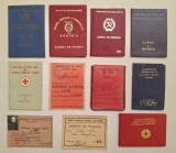Colectie carnete de membru, permise si legitimatii din perioada comunista, Romania de la 1950, Documente
