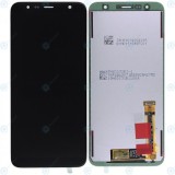 Samsung Galaxy J4+ (SM-J415F), Galaxy J6+ (SM-J610F) Modul de afișare LCD + Digitizer negru GH97-22583A GH97-22582A