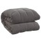 Patura grea, gri, 200x220 cm, 9 kg, material textil