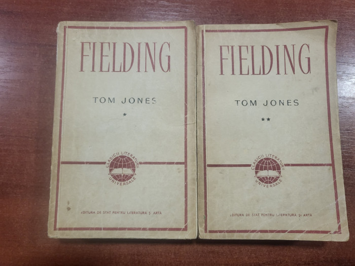Tom Jones vol.1 si 2 de Henry Fielding