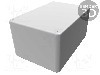 Carcasa aluminiu, 80mmx120mmx59mm, IP65, HAMMOND - 1590WTBK
