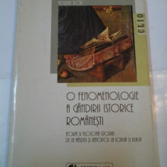 O fenomenologie a gandirii istorice Romanesti - Adrian POP