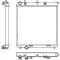 Radiator racire motor Citroen C2 (Jm), C3 1 (Fc), C3 Ii, C3 Pluriel (Hb), C4 Cactus, Ds3; Peugeot 1007 (Km), 2008, 207 (Wa, Wc), 208