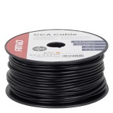 Cablu electric unifilar CCA 1x1.5 mm&sup2;, negru, 50 m, AMiO