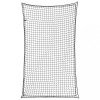 Plasă de remorcă cu funie elastică, negru, 2,5x1,5 m, PP