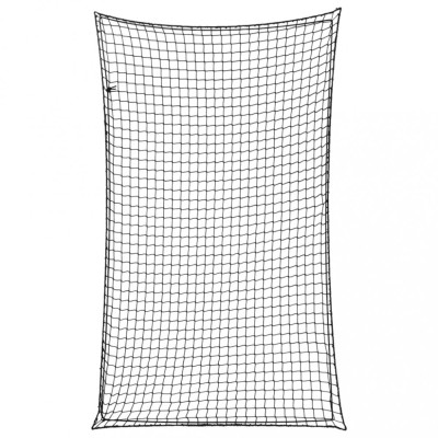 Plasă de remorcă cu funie elastică, negru, 2,5x1,5 m, PP foto