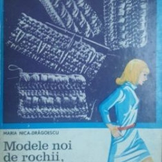 Modele noi de rochii, bluze si jachete impletite- Maria Nica Dragoescu