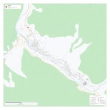 Cumpara ieftin Harta decorativa pentru perete Abrud, Stil Vibrant, 65x65 cm, PVC
