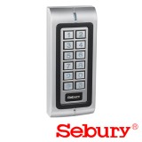 Cumpara ieftin Controler stand-alone pentru doua usi, carcasa antivandal - SEBURY SEB-W1-A