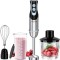 Blender/mixer Vertical FRESKO Profesional, 4 in 1,cu 3 accesorii, din Inox, Redus de la 360RON