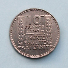 FRANTA - 10 Francs 1949 foto