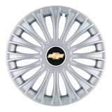 Set 4 Capace Roti, potrivite jantelor de R14, pentru Chevrolet, model dino cromat, Autohelix MSA