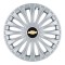 Set 4 Capace Roti, potrivite jantelor de R14, pentru Chevrolet, model dino cromat
