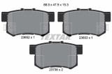 TEXTAR 2365201 Q+ set placute frana,frana disc