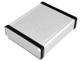 Carcasă aluminiu gri 103x120x30mm