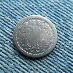 2h - 10 Cents 1914 Olanda - Wilhelmina / argint