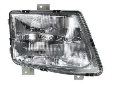 Far Mercedes Vito / Clasa V (W638) 02.1996-01.2003 TYC partea Dreapta, tip bec H1+H4, reglare manuala foto