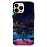 Husa compatibila cu Apple iPhone 13 Pro model This is the whole world, Silicon, TPU, Viceversa, Transparent, Carcasa