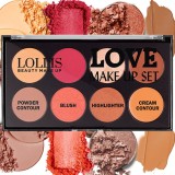 Paletă Multifuncțională de Farduri pentru Față Love, Lollis