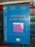 C. RUJOIU - CERCETAREA LA FATA LOCULUI (INDRUMAR PRACTIC SUBOF. POLITIE) , 1996