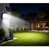Proiector Solar LED Negru V2 300W 6500K IP65 - NOVELITE